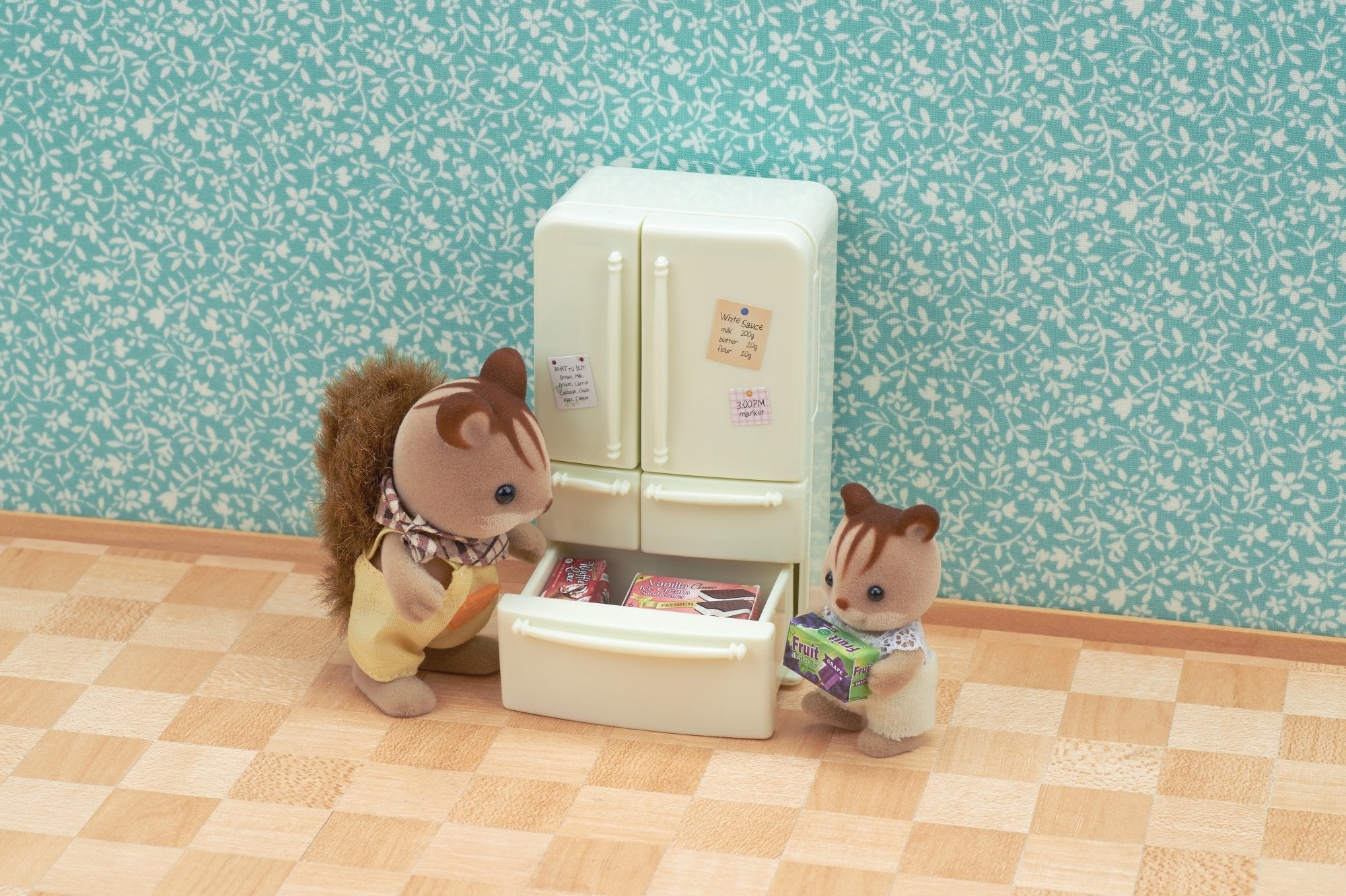 Epoch Sylvanian Families - Landhaus Cocina Con Frigorífico 5341