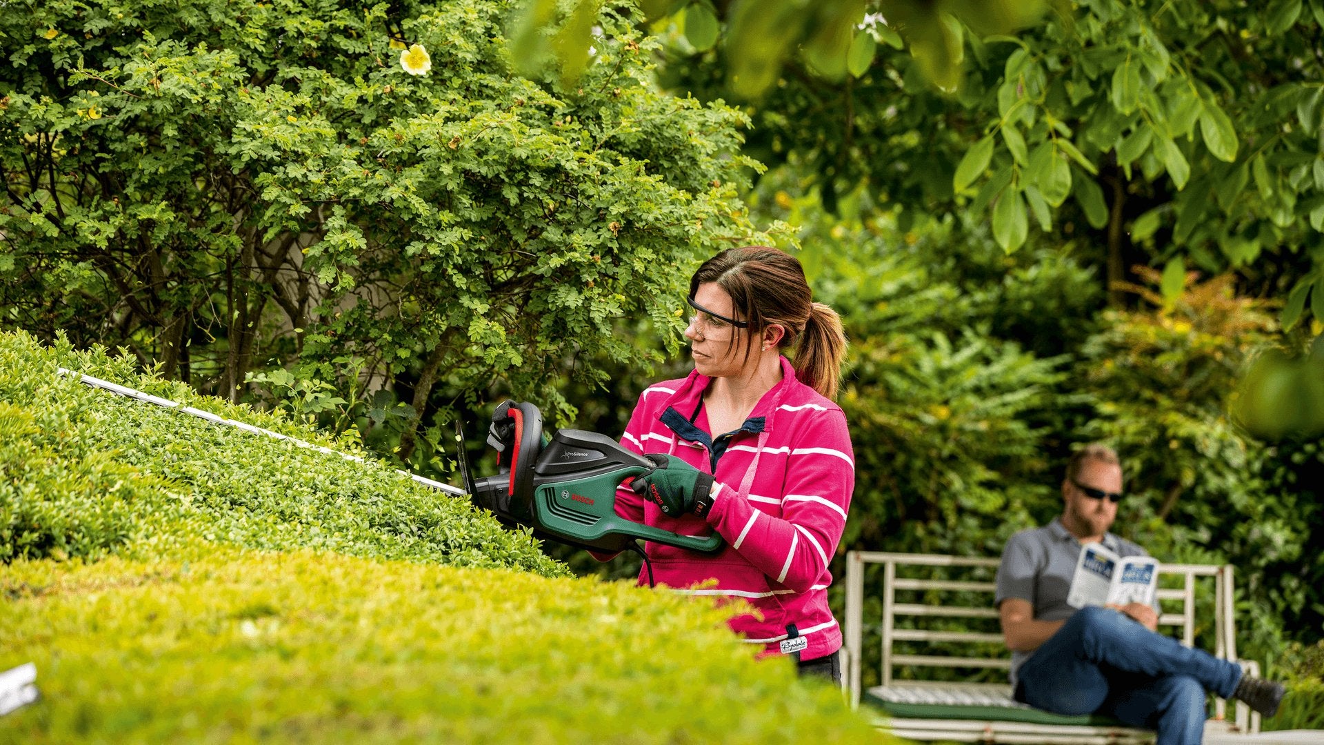 EAN 4059952614762 - Bosch 0 600 8C0 903 corta-setos eléctrico Cuchilla sencilla 500 W 4,1 kg imagen 6