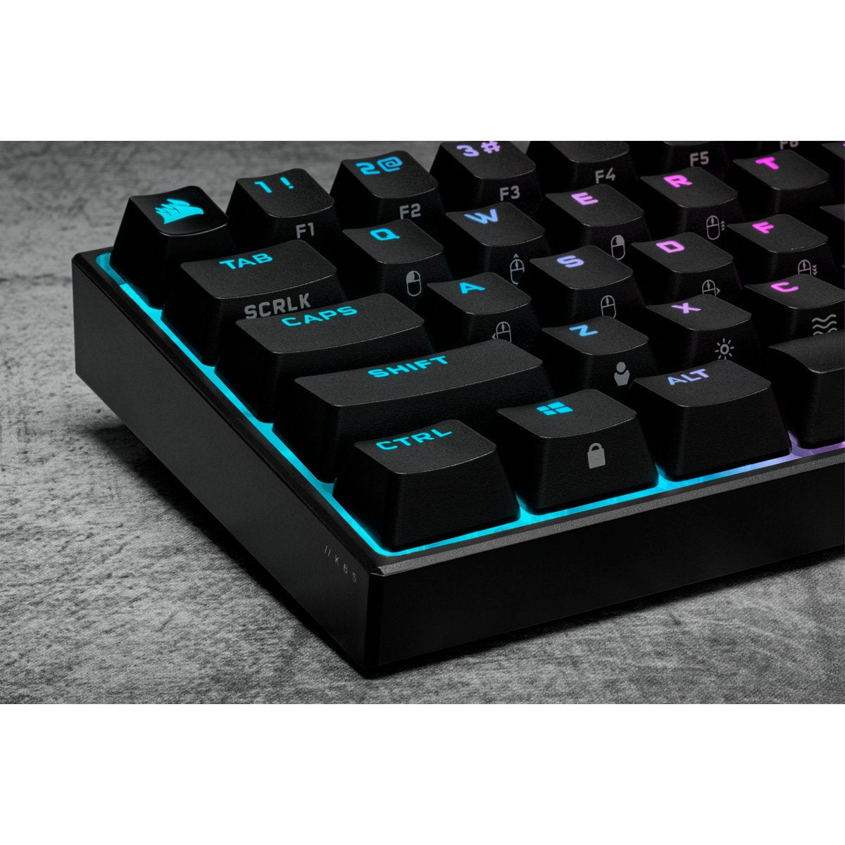 Corsair K65 Rgb Mini 60% Teclado Usb Alemán Negro