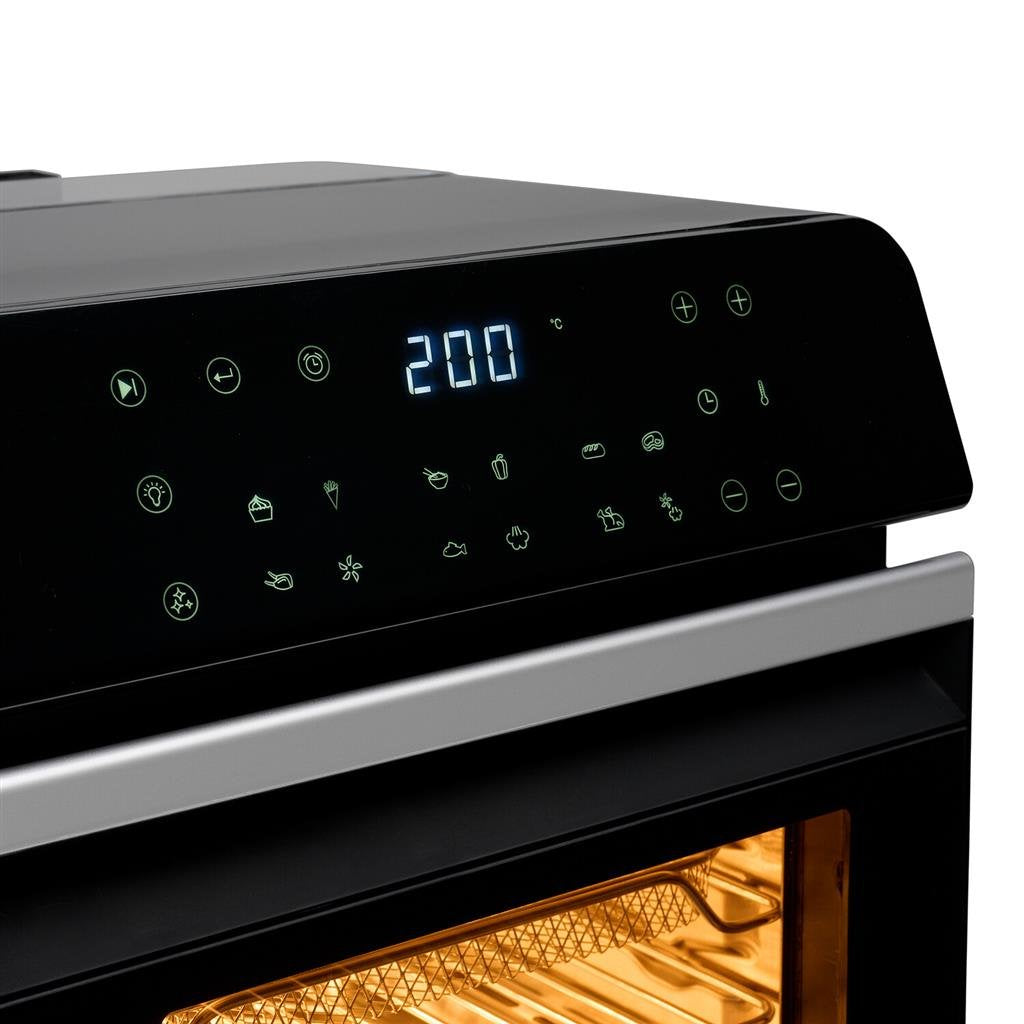 EAN 8712836971387 - Princess 01.182085.01.001 freidora Sencillo 10 L Independiente 1550 W Freidora de aire caliente Negro imagen 3