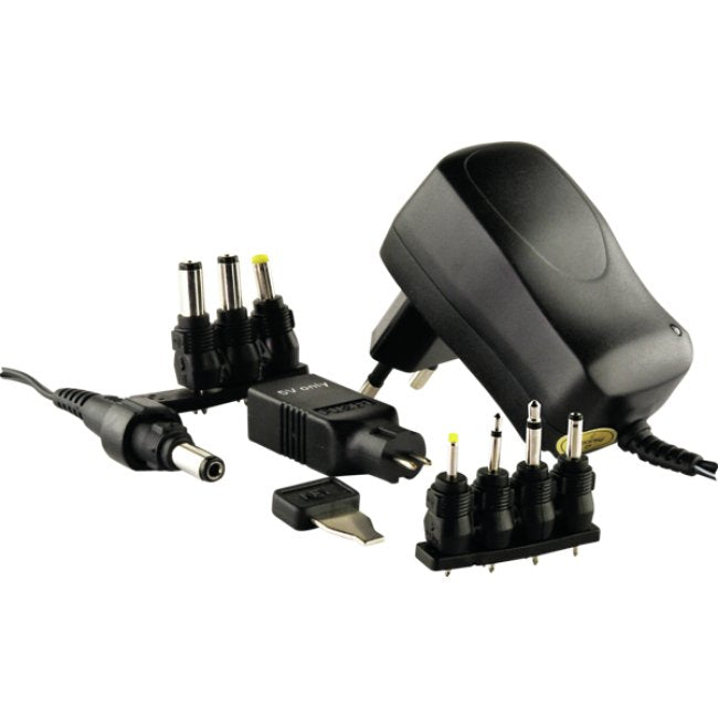 Cargador Schwaiger 1000ma / 9 Puntas / 7 Voltajes De Salida