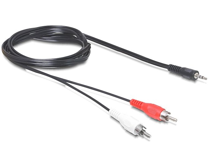 Delock Cable Audio 3,5 Mm Klinkenmacho > 2 X Cinch Macho 10 M