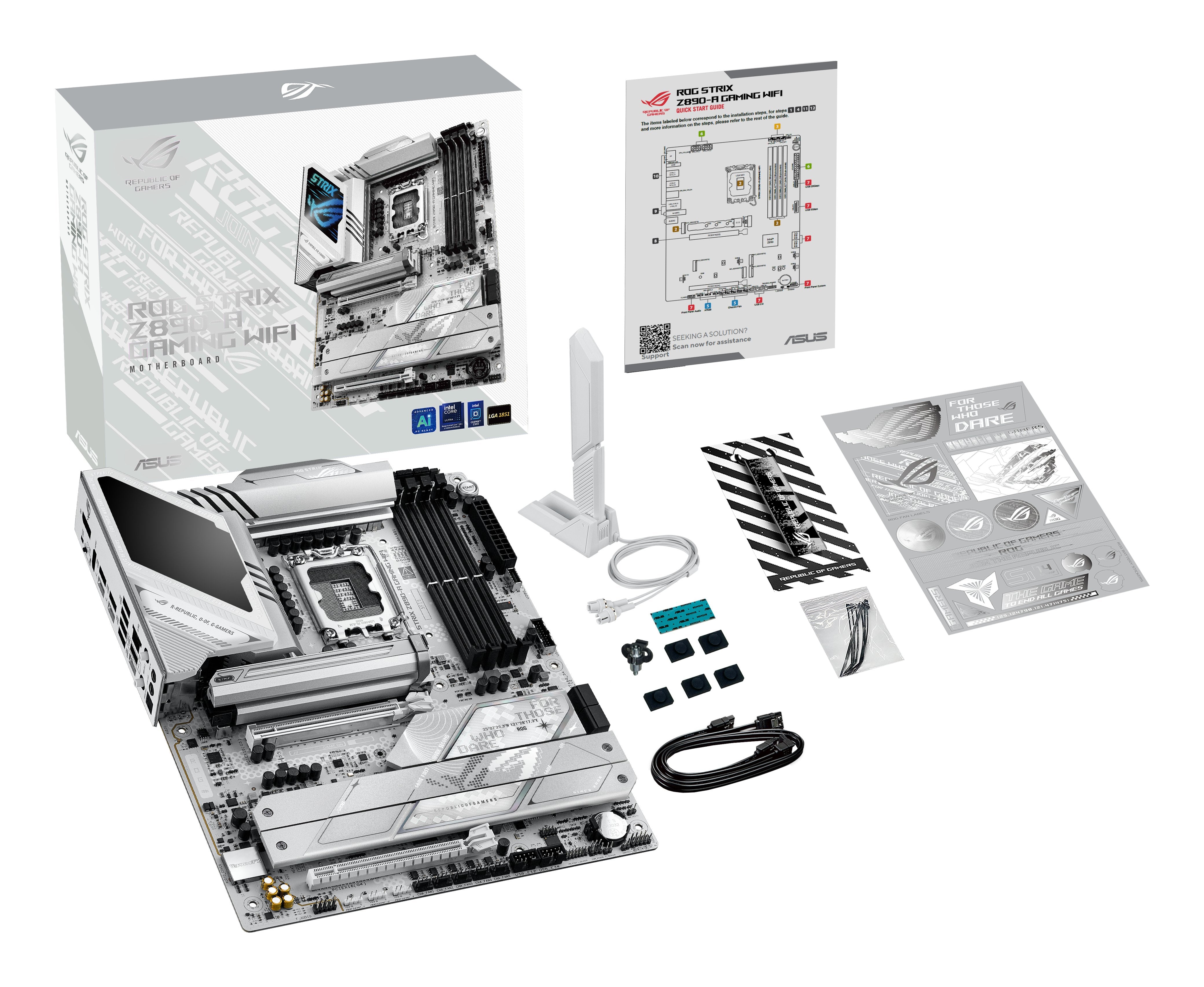 EAN 4711387758830 - ASUS ROG STRIX Z890-A GAMING WIFI Intel Z890 LGA 1851 (Socket V1) ATX imagen 13