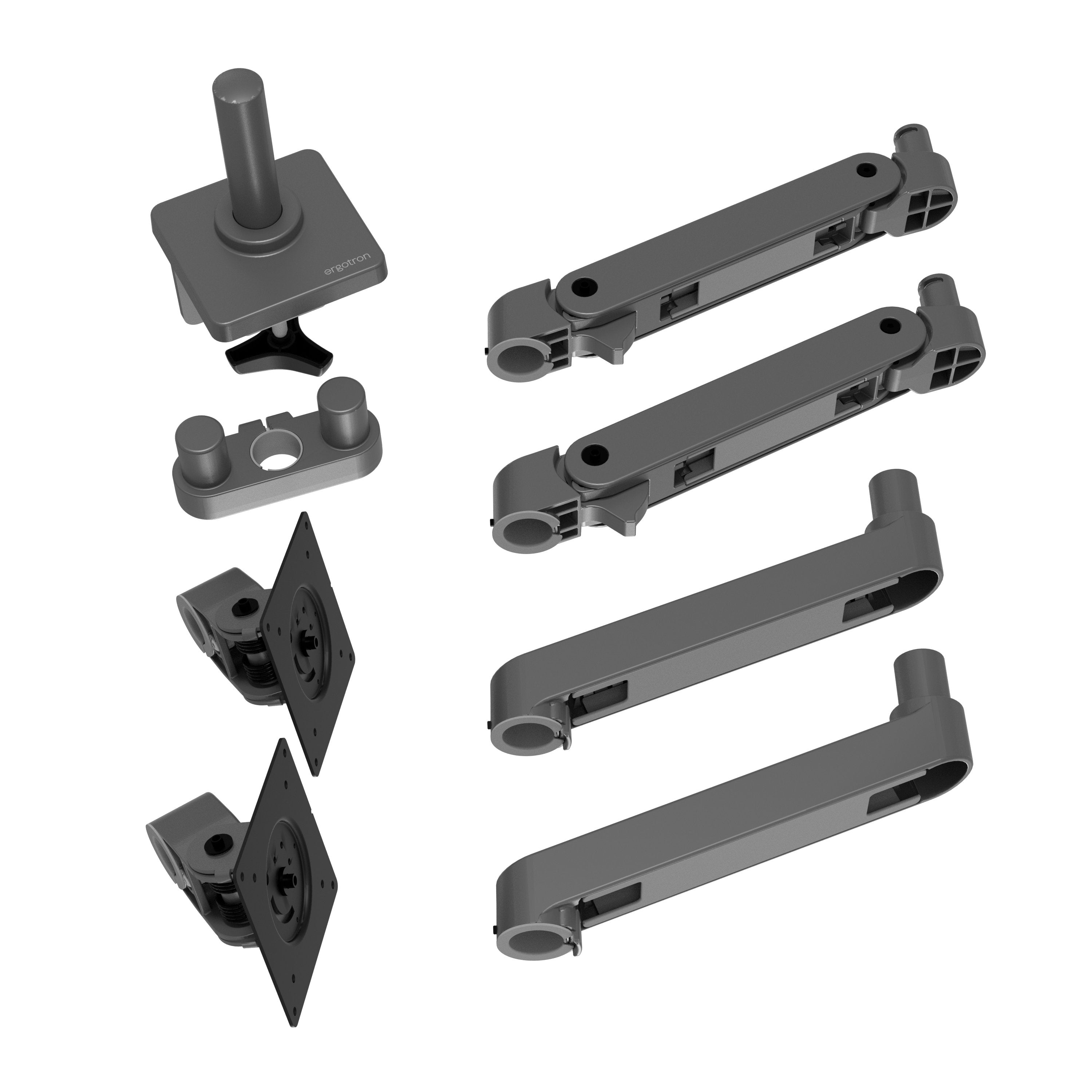 Soporte Ergotron 27" Lx Pro Series 45-686-293 Escritorio Gris Oscuro