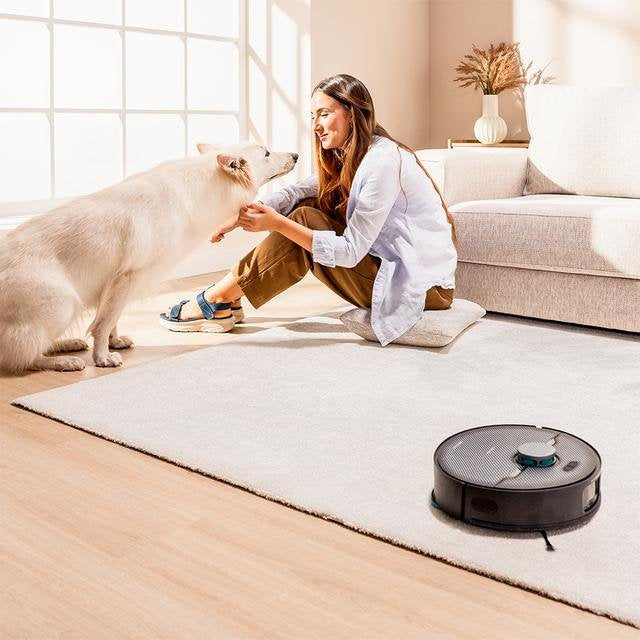 Cecotec Conga X70 Negro 15000pa Friegasuelos Autovaciado 240 Min 5200mah Robot Aspirador