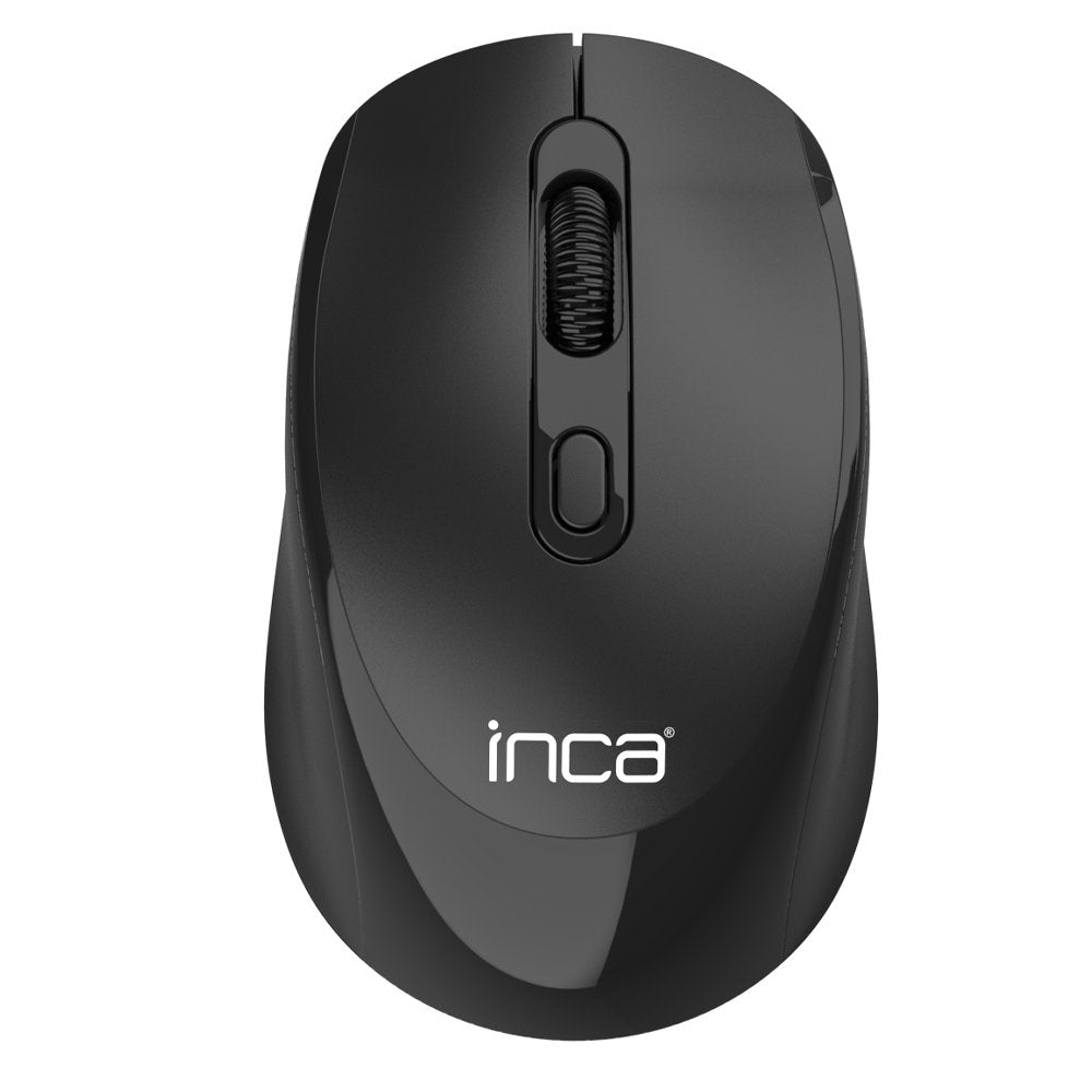 Teclado Turco + Ratón Inca Iws-519 Rf Inalámbrico Qwerty Negro