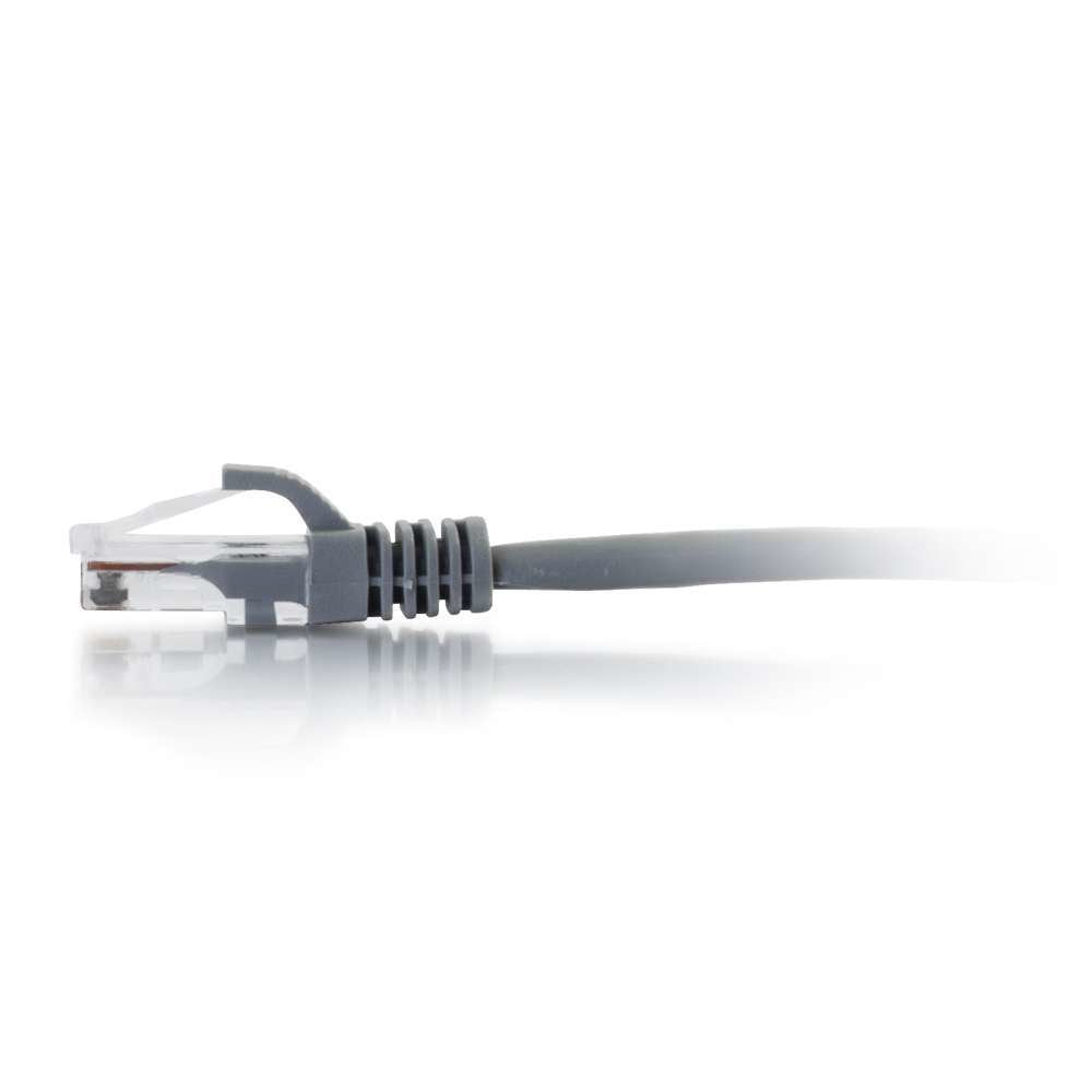 C2g Cat6 Booted Unshielded (Utp) Network Patch Cable Cable De Interconexión Rj-45 (M) A Rj-45 (M) 2 M Utp Cat 6 Moldeado Sin Enganches Trenzado Gris