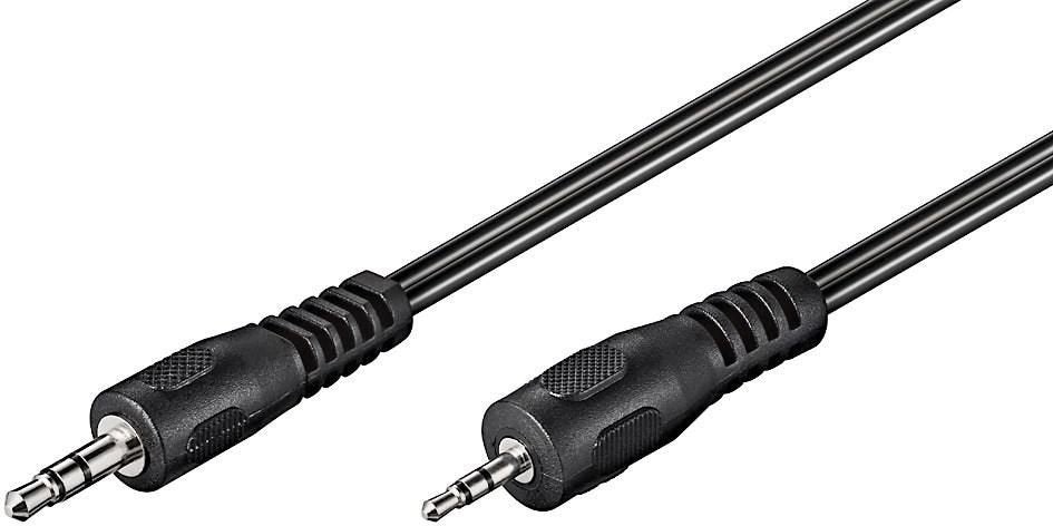 Microconnect Aud3525ll2 Cable De Audio 2 M 3,5mm 2,5mm Negro