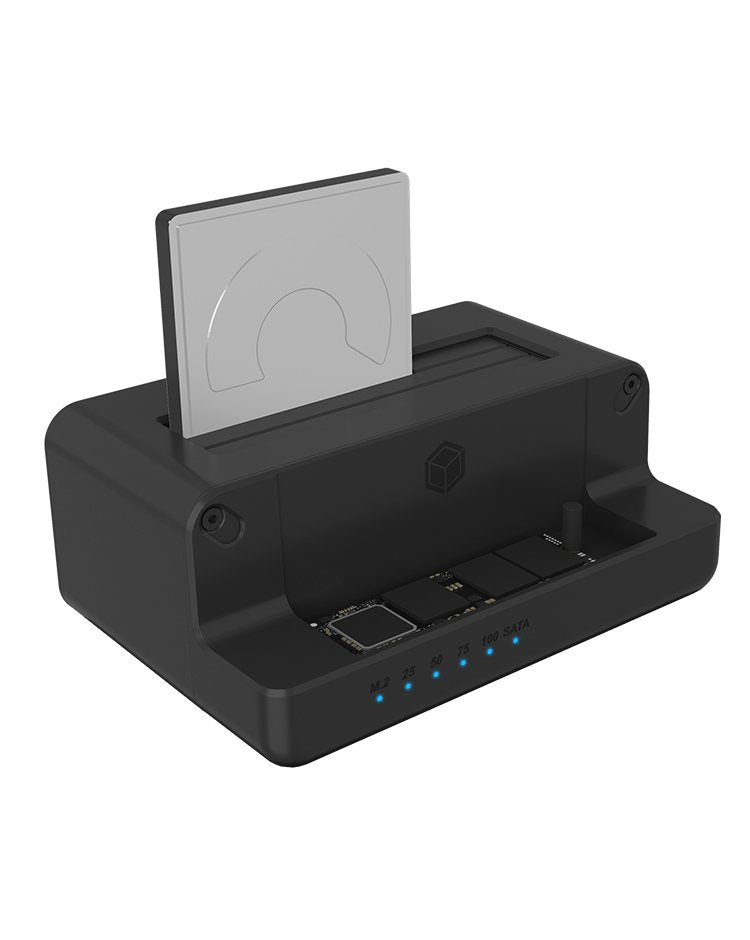 Docking Icy Box Ib-2914mscl-C31 Usb 3.2 Gen 2 (3.1 Gen 2) Type-C Negro
