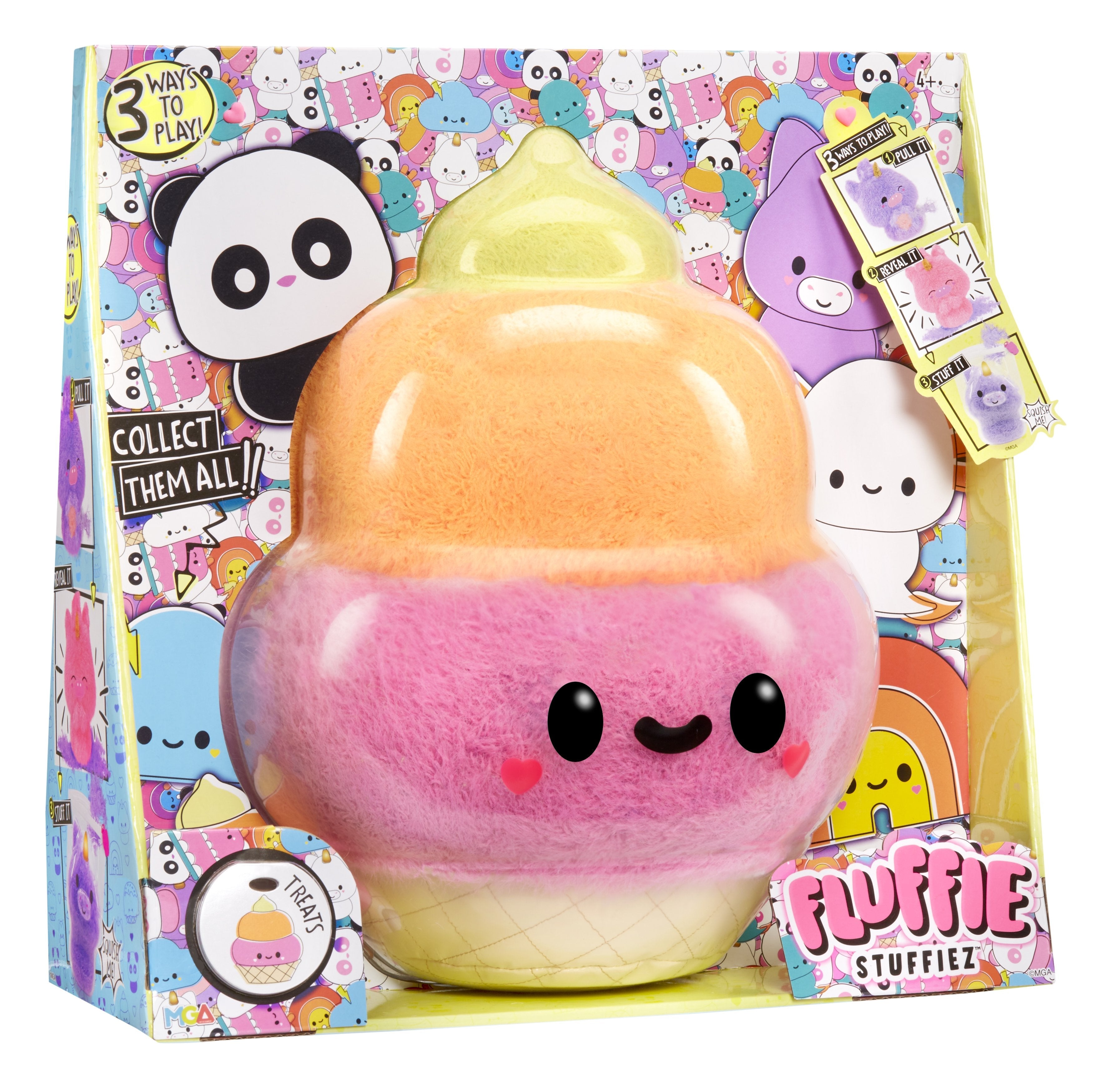 EAN 0035051594437 - MGA Entertainment Fluffie Stuffiez Large Plush - Ice Cream imagen 17