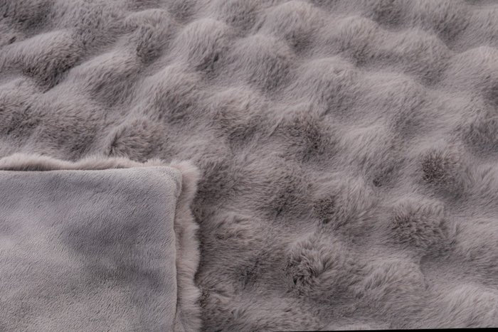 Eta632590000 Bubble Heating Blanket, 130 X 160 Cm, 3 Temperature Settings, Grey