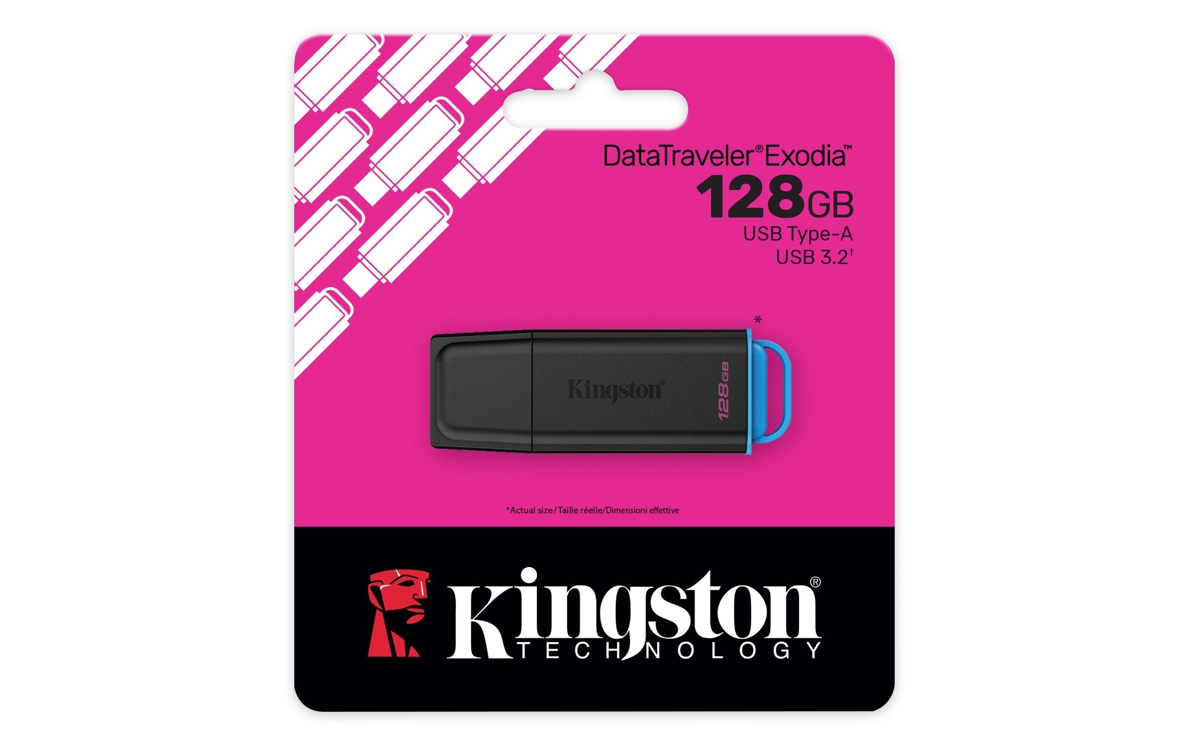 Pendrive 128gb Kingston Datatraveler Exodia Gen2 Usb 3.2