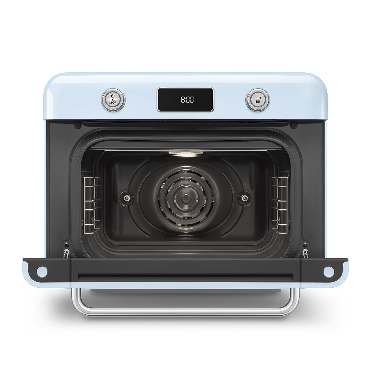 EAN 8017709333874 - Smeg COF01PBEU horno de vapor Pequeño Azul Botones, Giratorio imagen 5