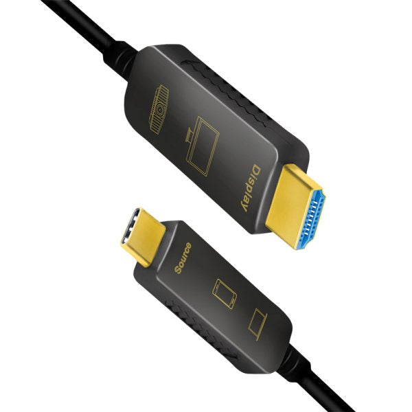 EAN 4052792063219 - LogiLink CUF0100 adaptador de cable de vídeo 10 m USB Tipo C HDMI tipo A (Estándar) Negro imagen 2