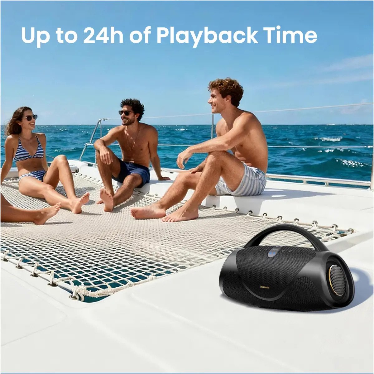 Altavoz Hisense Portátil Voyage Boom 360w 24h