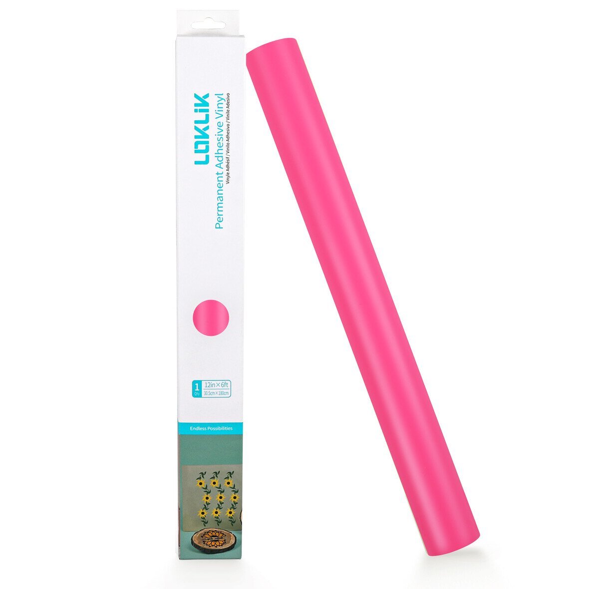 Loklik Permanent Adhesive Vinyl Matte - Rosa