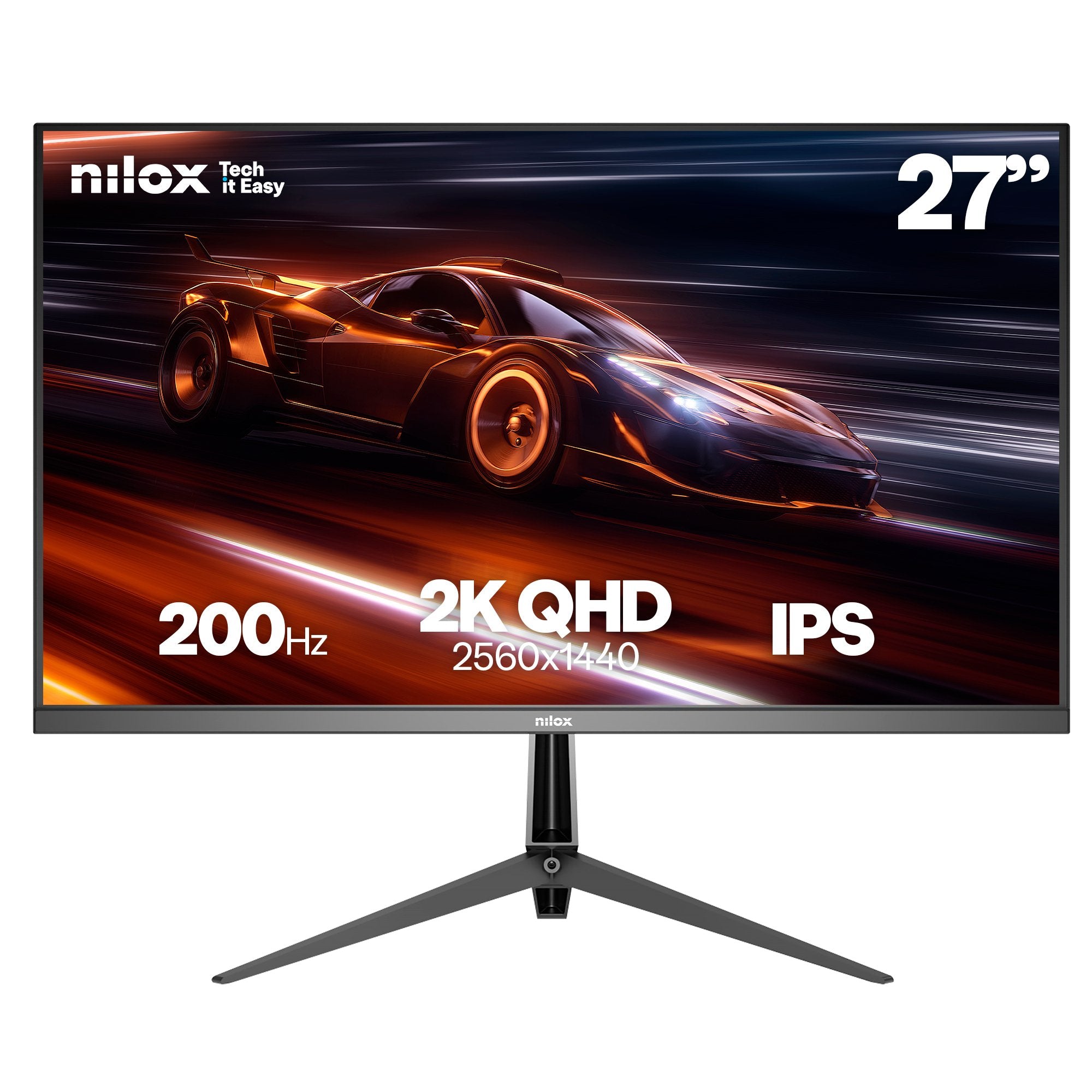 EAN 8431775036222 - Nilox NXM272K20001 pantalla para PC 68,6 cm (27") 2560 x 1440 Pixeles 2K LED Negro imagen 1