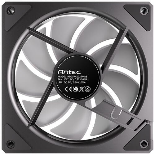 Ventilador Cpu Antec Vision Argb 3x Vent 120mm Rgb Negro