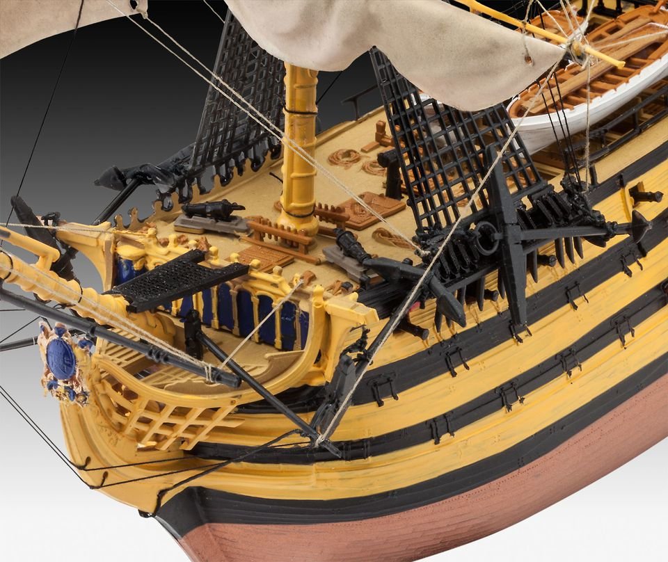 EAN 4009803057675 - Revell Battle of Trafalgar Maqueta de navío de vela Kit de montaje 1:225 imagen 9