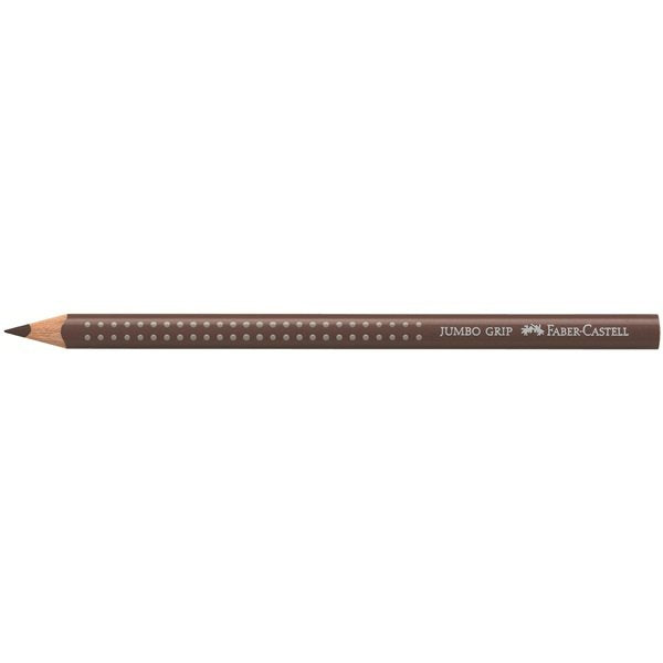 Faber-Castell Jumbo Grip 110976 Marrón 10 Pieza(S)