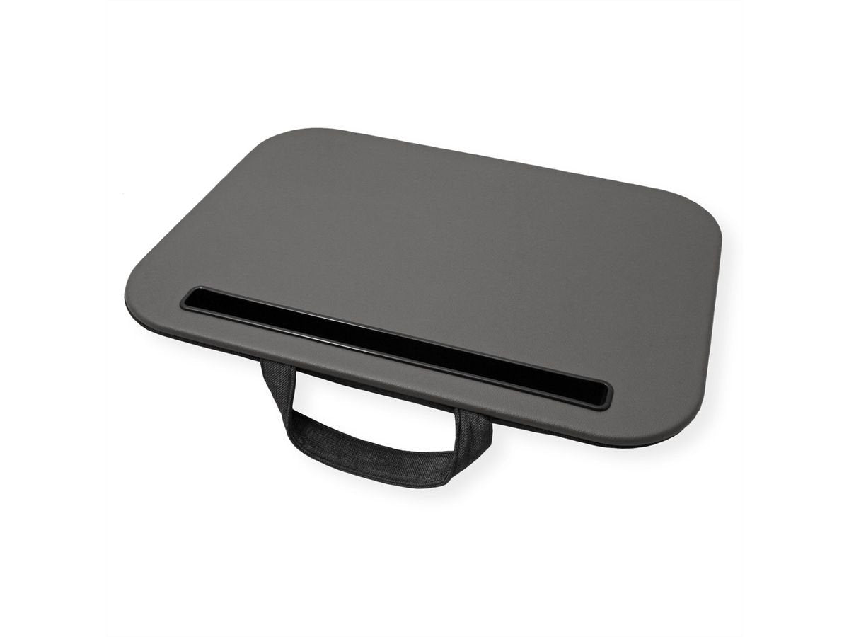 Knietablett Laptop- Tablet-Ablage Con Kissen Gris