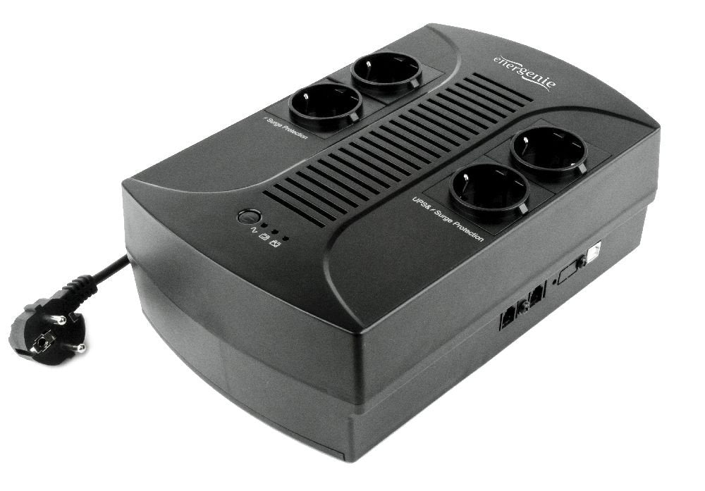 EAN 8716309076098 - Gembird EG-UPS-002 sistema de alimentación ininterrumpida (UPS) 0,85 kVA 510 W 4 salidas AC imagen 1