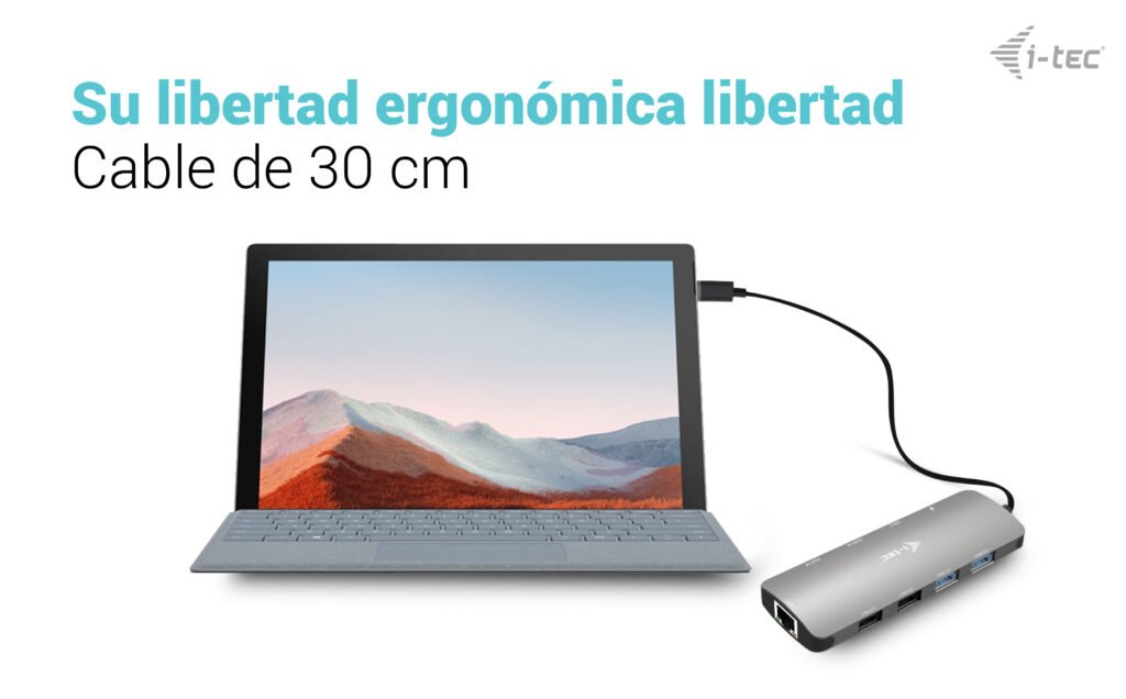 I-Tec Usb-C Metal Nano Dock 2x Hdmi 1x Glan 2x Usb 3.2 2x Usb 2.0 1x Usb-C 3.2 Gen.1 Data 1x Usb-C 100w Pd + Charger 100w