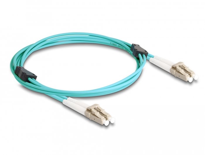 Delock Lwl Cable Mit Metallarmierung Lc Duplex Zu Lc Duplex Multimode Om3 2 M