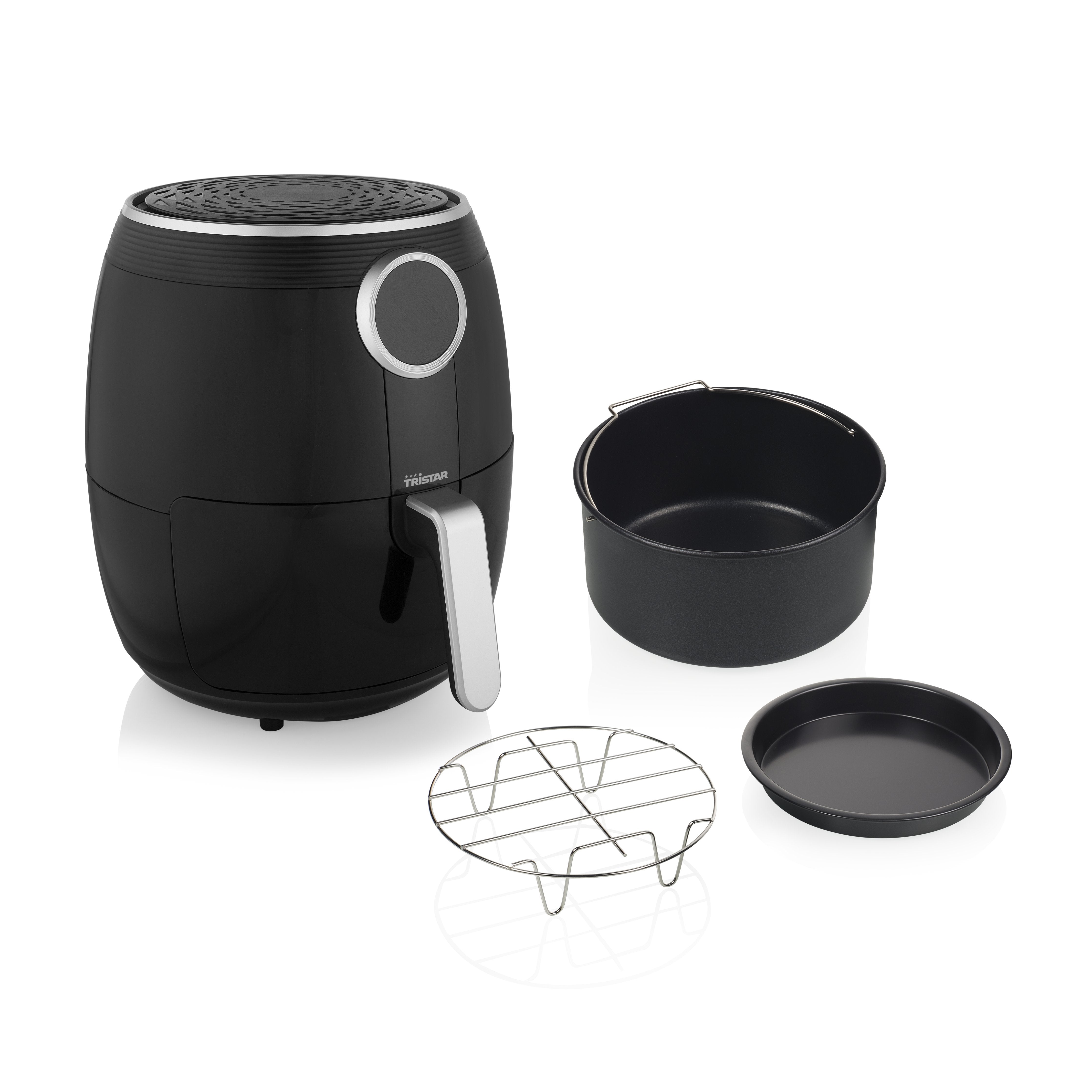 Freidora Por Aire Sin Aceite Tristar Crispy Fryer Fr-6956 1500w Capacidad 4.5l