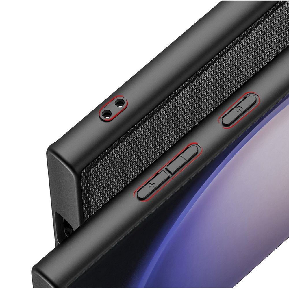 Funda Nevox Styleshell Nylo Galaxy S24 Ultra Schwarz