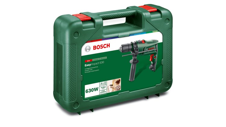 EAN 4059952576381 - Bosch Easy Impact 630 3000 RPM Sin llave 1,7 kg Negro, Verde, Rojo imagen 3