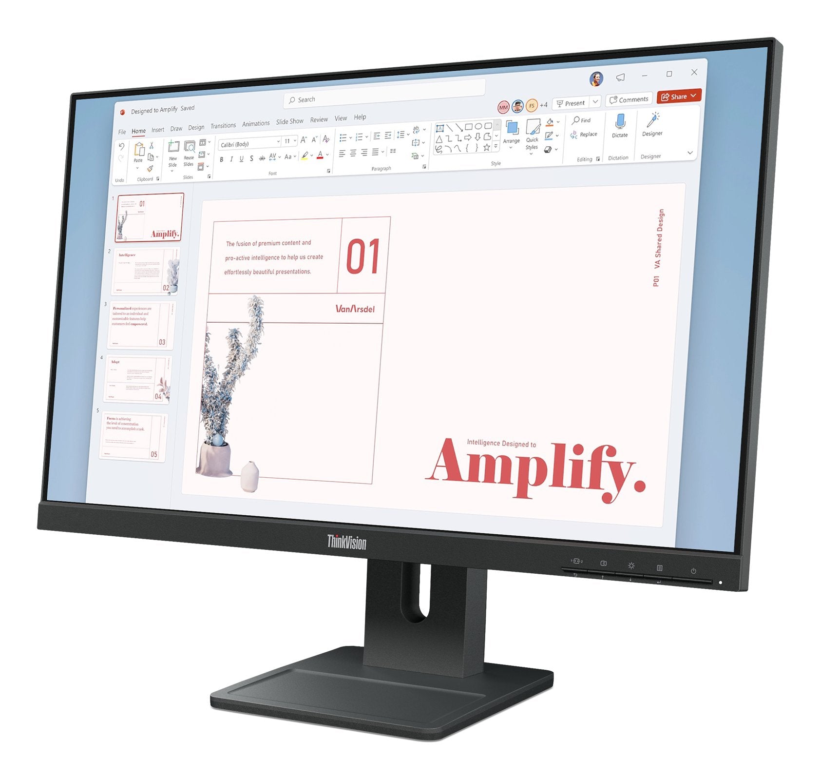 EAN 198156755582 - Lenovo ThinkVision E24-40 pantalla para PC 60,5 cm (23.8") 1920 x 1080 Pixeles Full HD LCD Negro imagen 2
