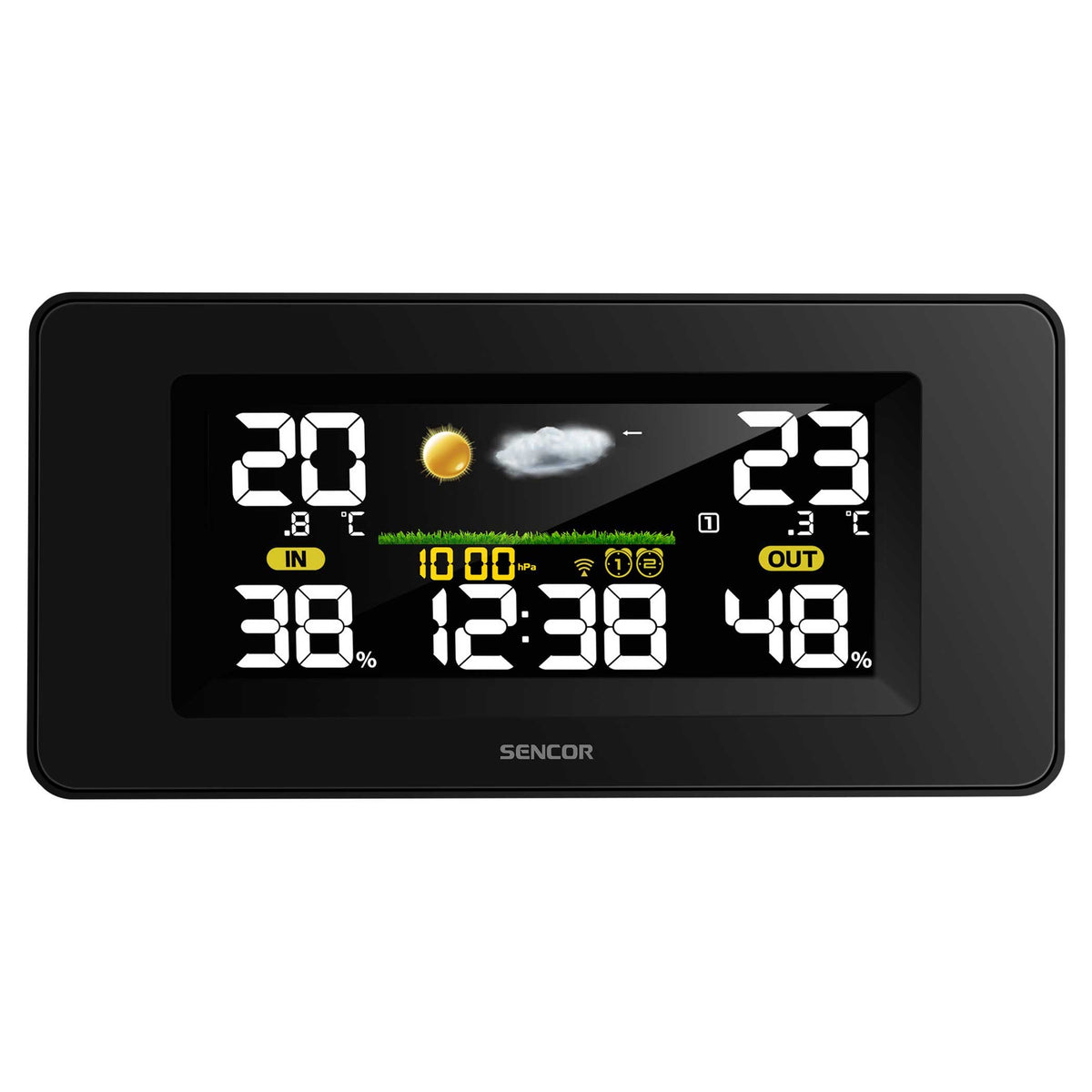 EAN 8590669270217 - Sencor SWS 5270 estación meteorológica digital Negro, Blanco LCD AC/Batería imagen 2