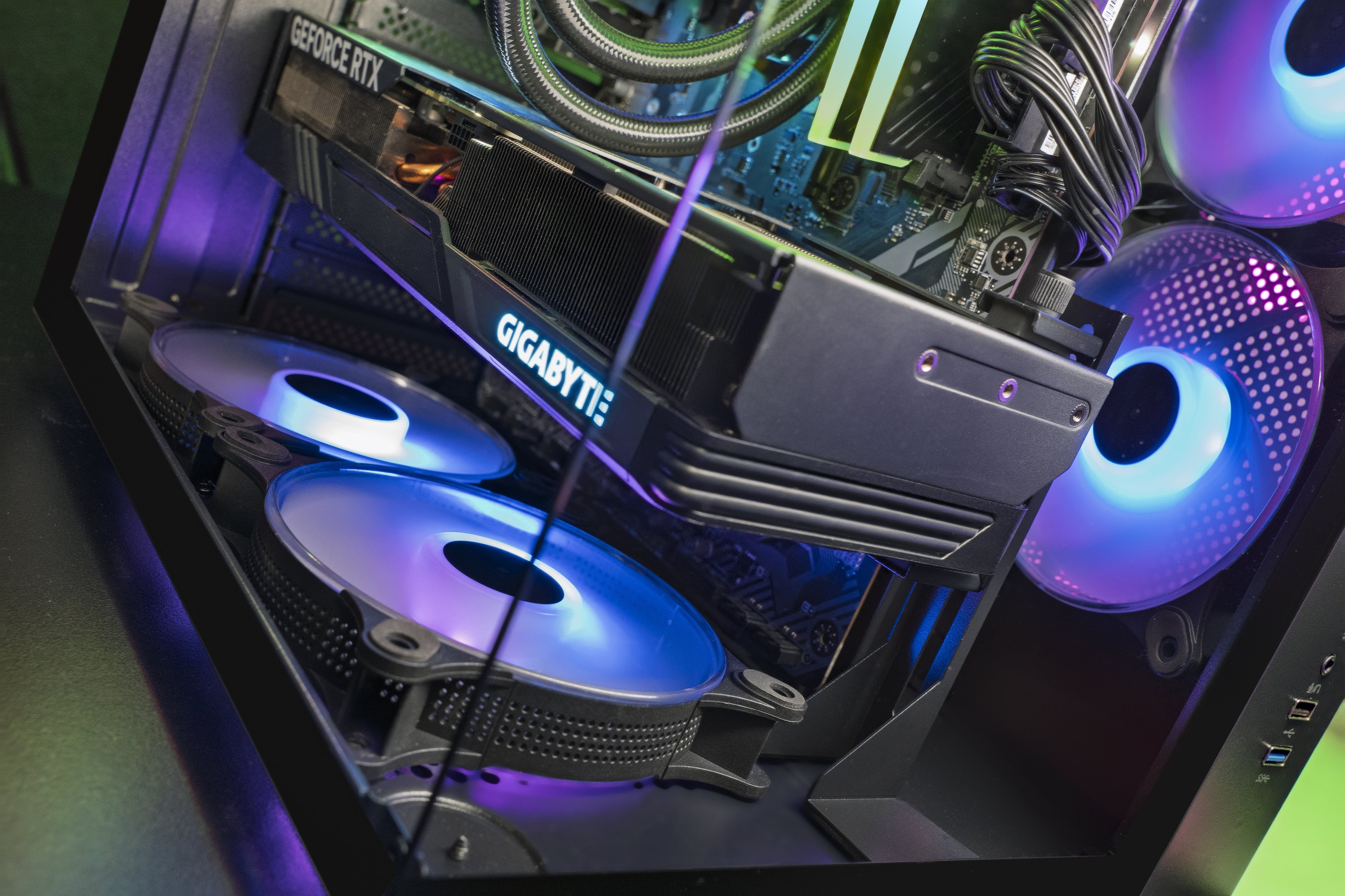 Soporte Para Tarjeta Gráfica Mars Gaming Mca-Gcbpro Compatibilidad Universal Negro