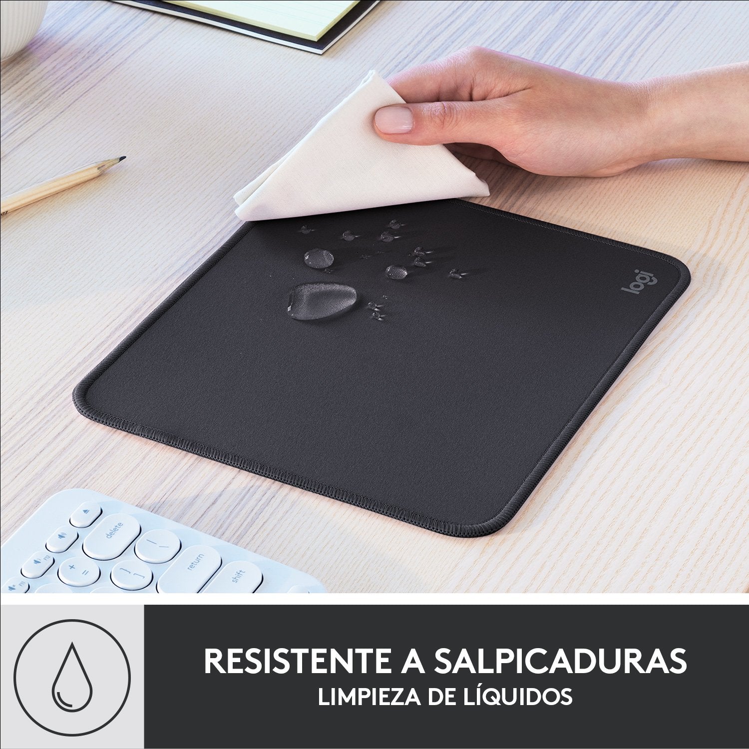 EAN 5099206099470 - Logitech 956-000049 alfombrilla para ratón Grafito imagen 3