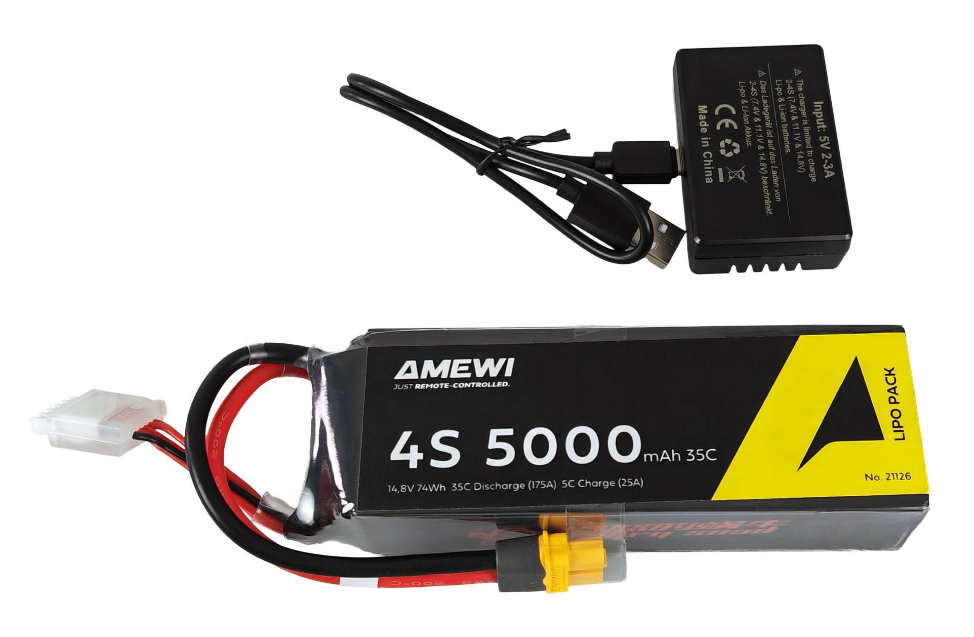 Amewi Rc Rallye Citroen Cr3 Wrc Hypergo 4wd 1:7 Rtr Schw Rot