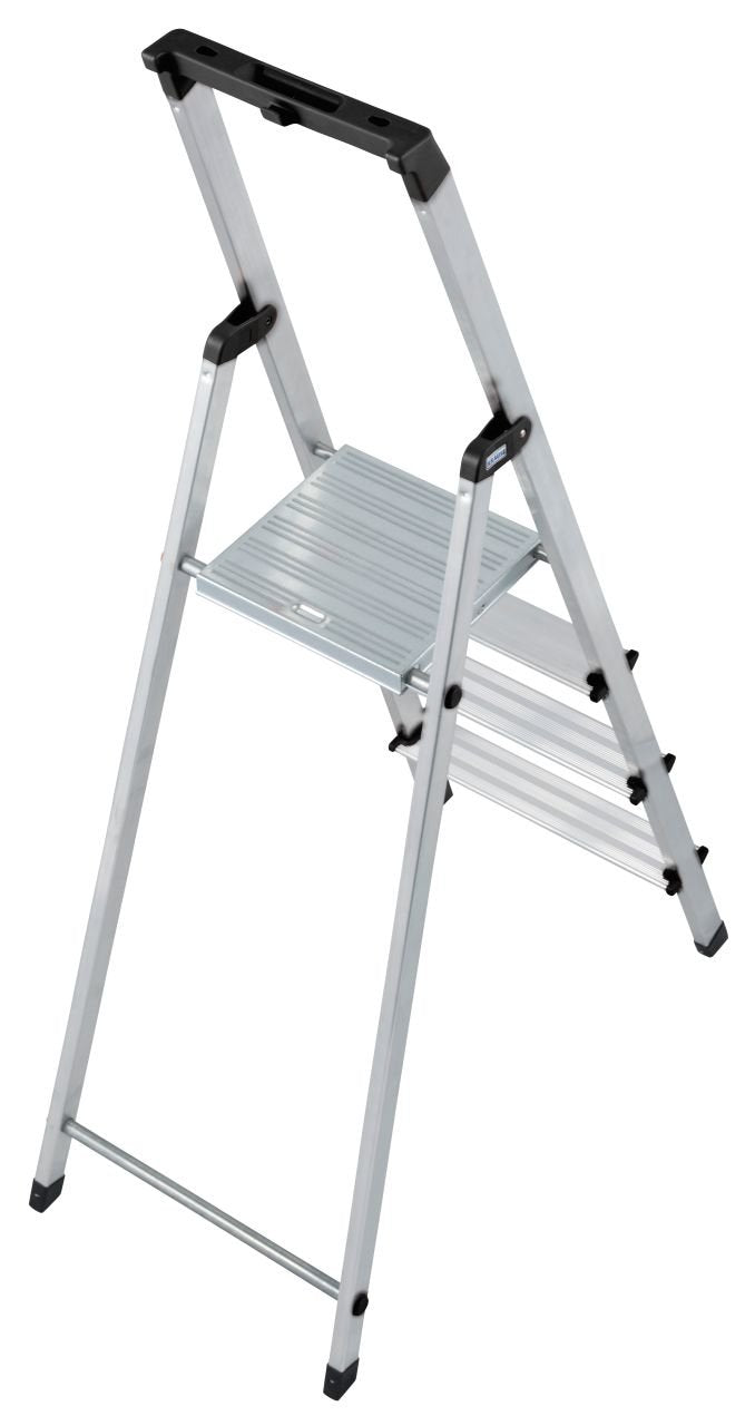 EAN 4009199126214 - Krause 126214 escalera Escalera taburete Aluminio, Negro imagen 2