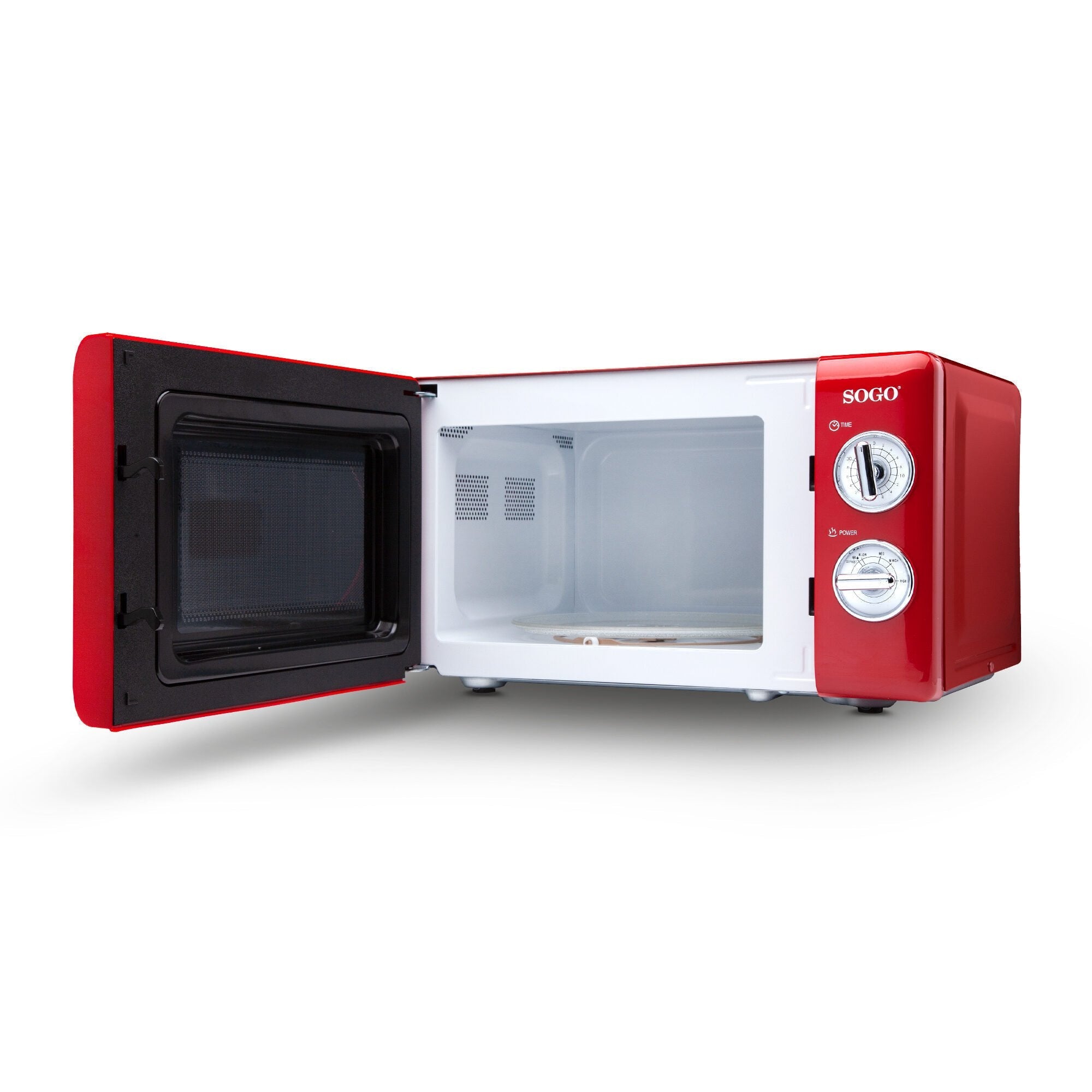 EAN 8425490134066 - Sogo HOR-SS-890 Rojo Solo microondas Encimera 20 L 700 W imagen 4