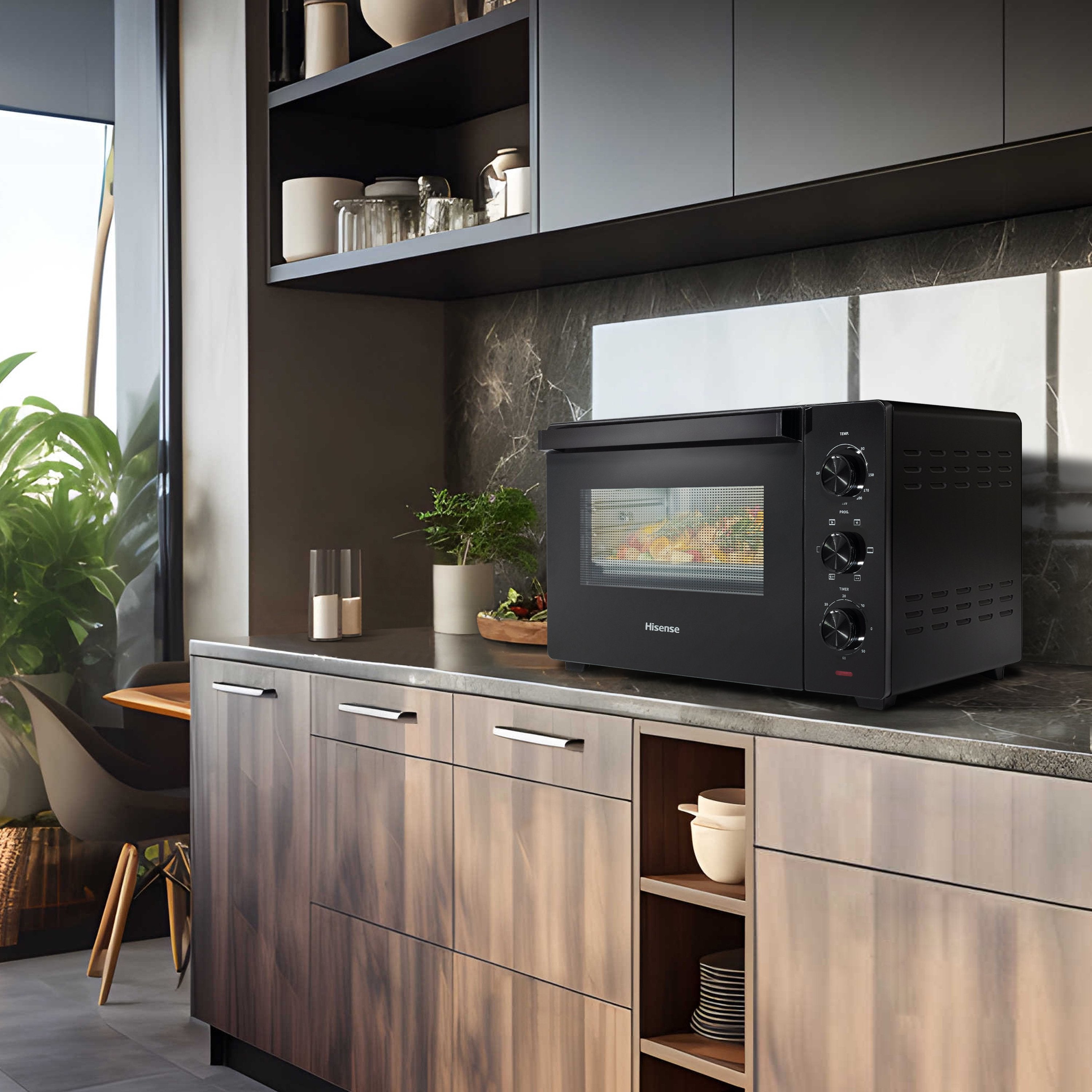 Hisense Forno Elettrico Hom30m 30l 1600w Black