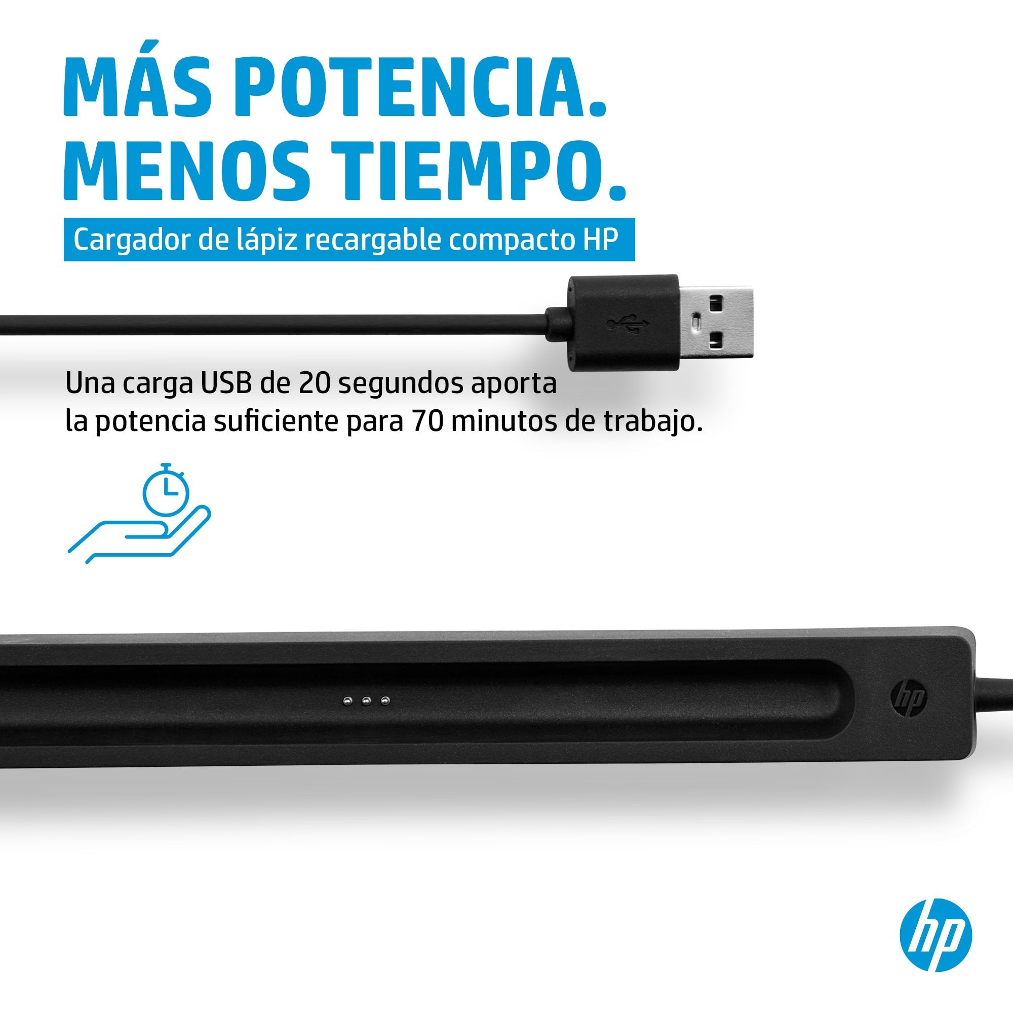 Hp Cargador De Lápiz Recargable Slim