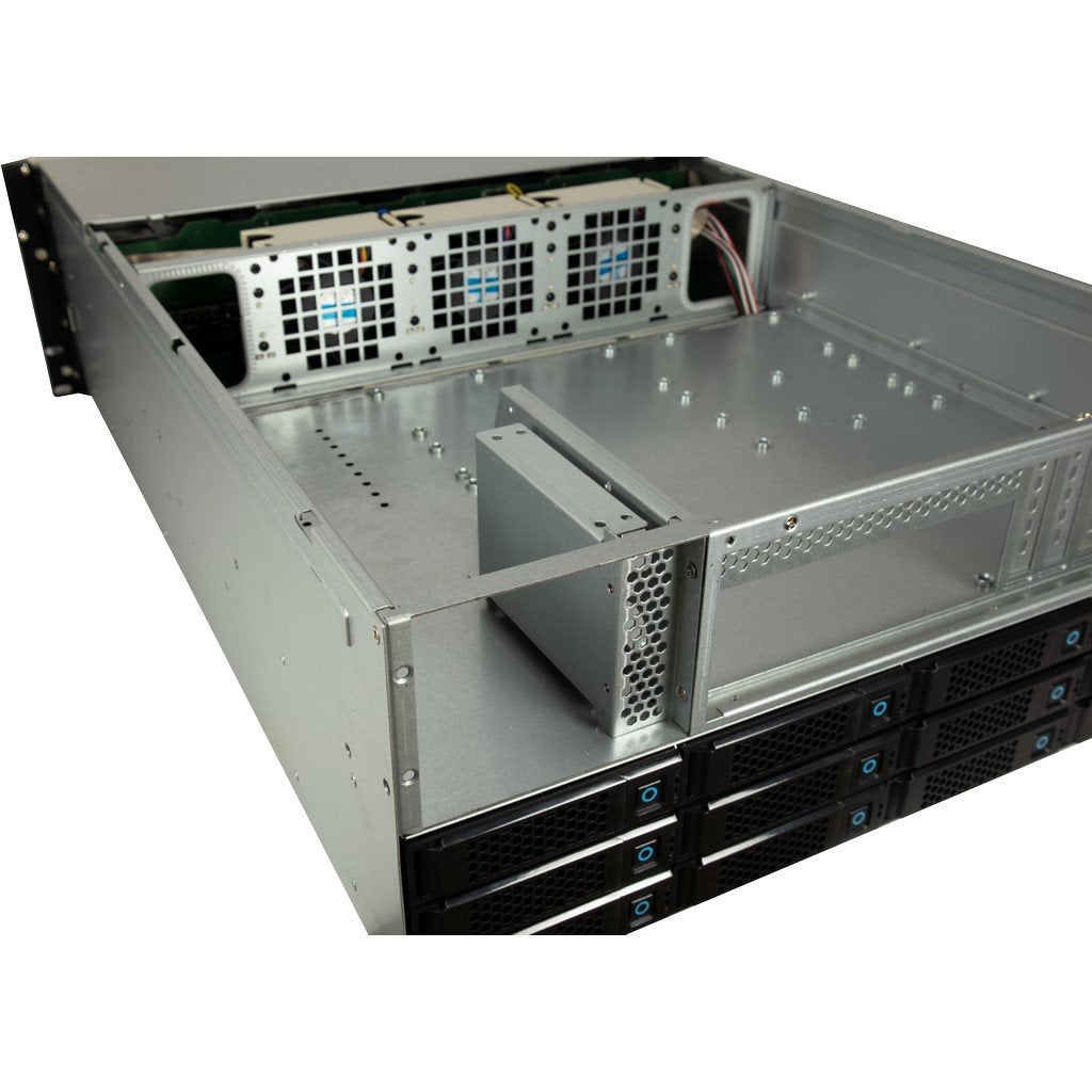 Inter-Tech 4u-4736, Servidor De Vivienda Negro