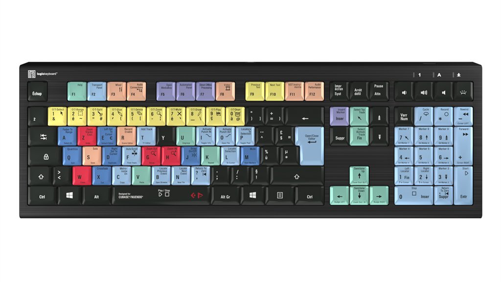 EAN 5707795019532 - Logickeyboard LKB-CBASE-A2PC-FR teclado Universal USB AZERTY Francés Negro imagen 1