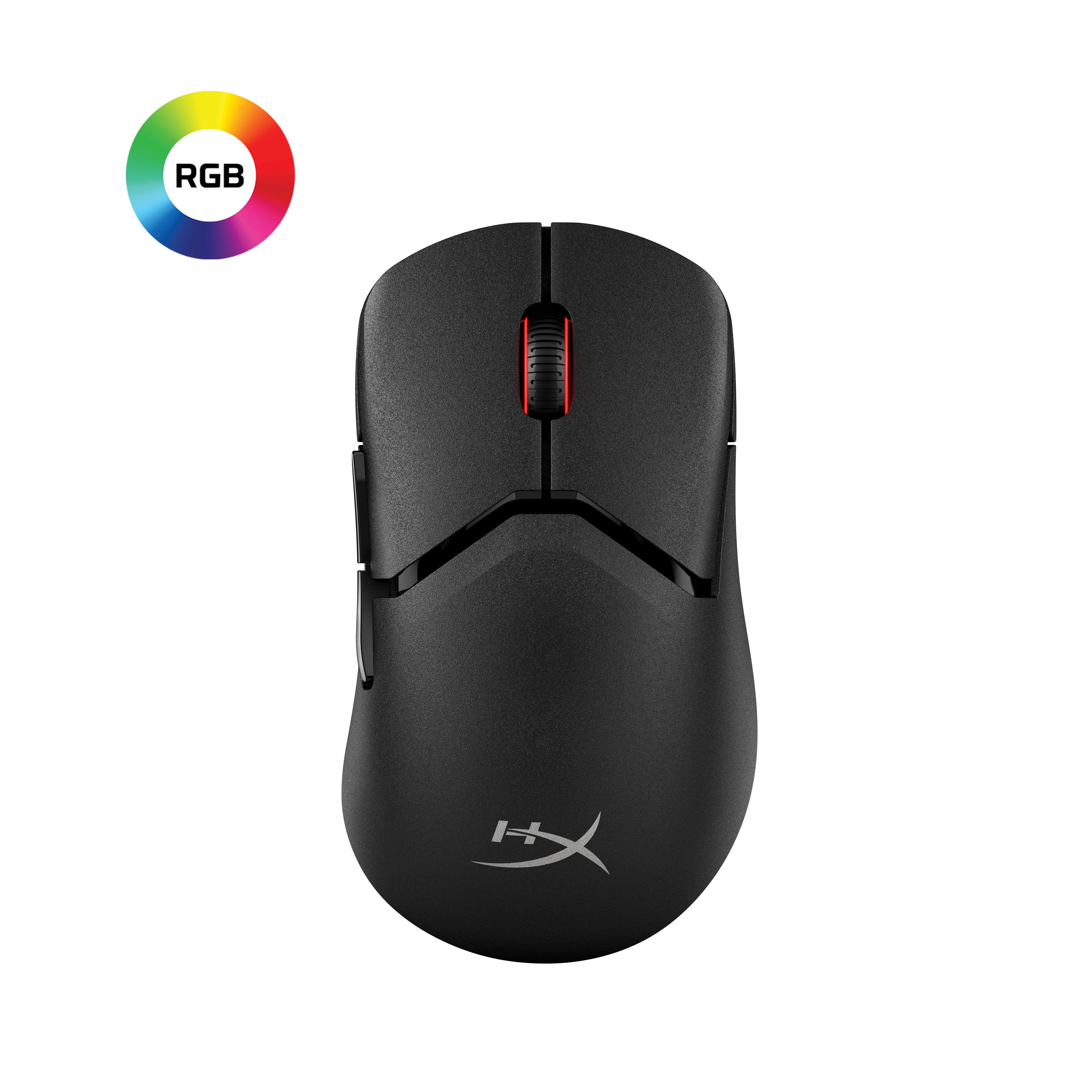 Ratón Hp Hyperx Pulsefire Saga Pro Gaming Inalámbrico (Negro)
