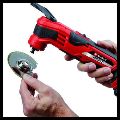 Herramienta Multifuncional Inalámbrica Einhell Varrito, 18 Voltios (Rojo/Negro, Sin Batería Ni Cargador) 4465160