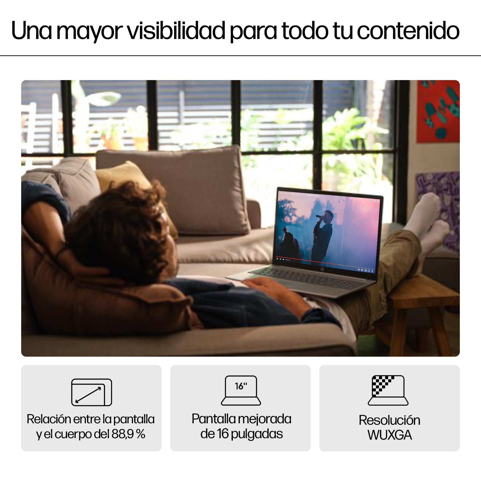 EAN 198701576389 - HP Pavilion 16-af0026ns Intel Core Ultra 7 155U Portátil 40,6 cm (16") 2K 16 GB LPDDR5x-SDRAM 1 TB SSD Wi- imagen 7