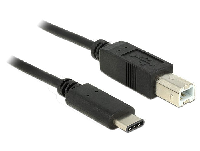 Delock 83601 Cable Usb 1 M 2.0 Usb C Usb B Negro