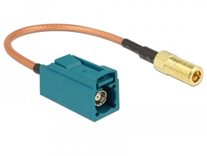 Delock Antennencable Fakra Z Buchse > Smb Buchse Rg-316 15cm