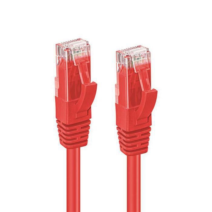 EAN 5705965943892 - Microconnect UTP501R cable de red Rojo 1 m Cat5e U/UTP (UTP) imagen 2