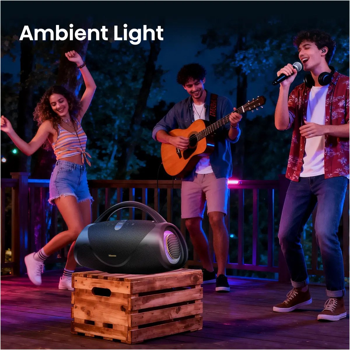 Altavoz Hisense Portátil Voyage Boom 360w 24h