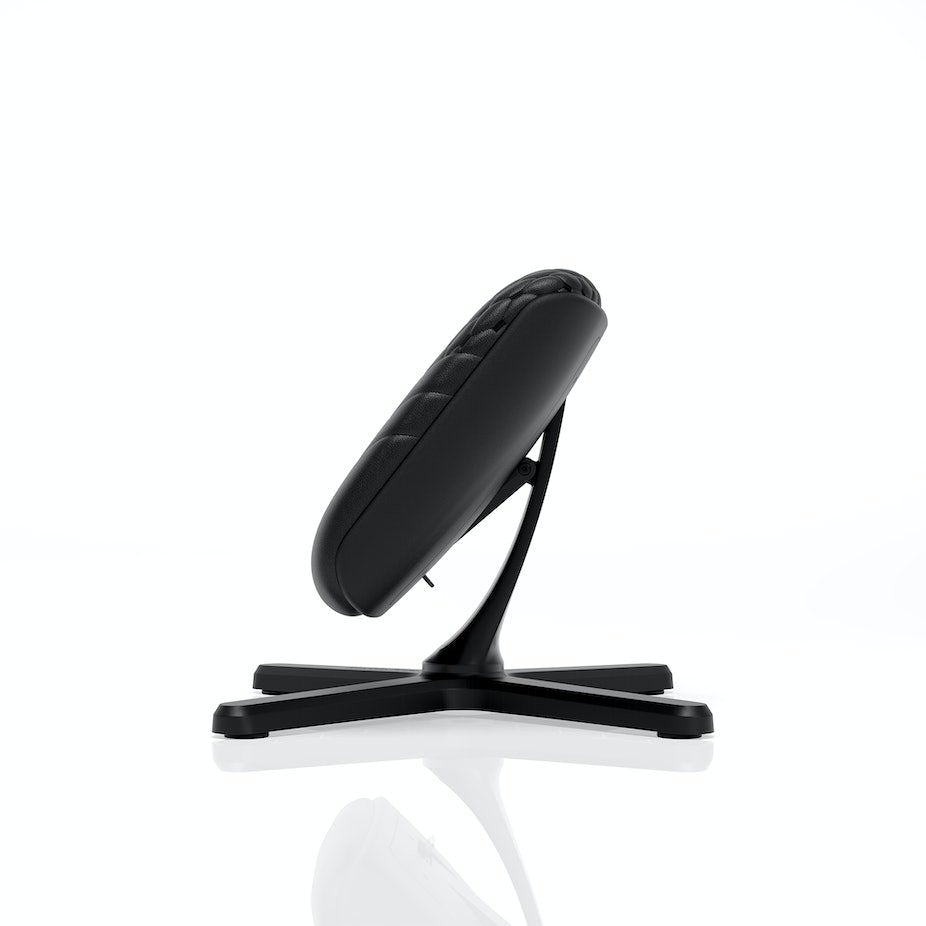 Noblechairs Reposapiés 2 - Echtleder Negro